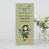 Invitation Marcador de página (Debout devant)