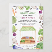 Invitation Marché de fermiers (Devant)