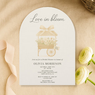 Invitation Marché de fleurs Love in Bloom Ruban Noces de Show