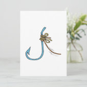 Invitation Marche de pêche (Debout devant)