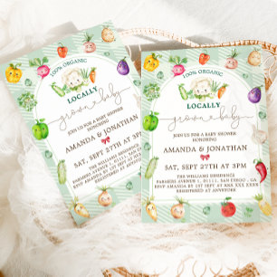 Invitation Marché de producteurs de bébé né localement Baby S