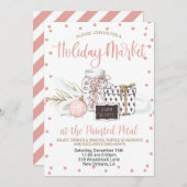 Invitation Marché de vacances (Devant / Derrière)