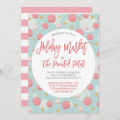 Invitation Marché de vacances (Devant / Derrière)