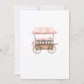 Invitation Marché des agriculteurs en rupture de stock rose F (Dos)