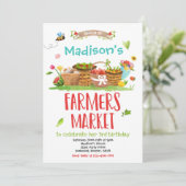 Invitation Marché des fermiers Anniversaire de la ferme de fi (Debout devant)