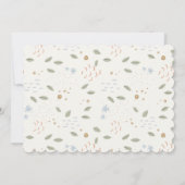 Invitation Marché des fermiers bleus Baby shower agricole Inv (Dos)