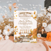 Invitation Marché des fermiers d'automne de bébé cultivé loca