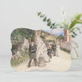 Invitation Marche Nuptiale de Robinson, Impressionnisme Vinta (Debout devant)