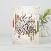 Invitation Marché ours et taureau pour investisseurs (Debout devant)