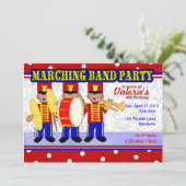 Invitation Marching Band Party (Debout devant)