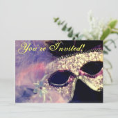 Invitation Mardi Gras (Debout devant)