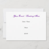Invitation Mardi Gras (Dos)