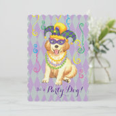 Invitation Mardi Gras (Debout devant)