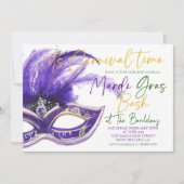 Invitation Mardi Gras (Devant)