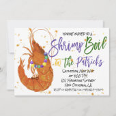 Invitation Mardi Gras (Devant)