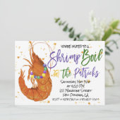 Invitation Mardi Gras (Debout devant)