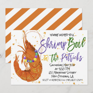 Invitation Mardi Gras