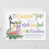 Invitation Mardi Gras (Devant)