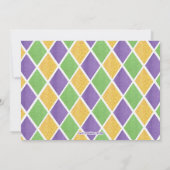 Invitation Mardi Gras (Dos)