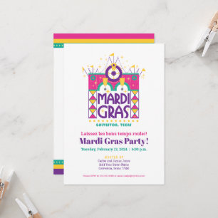 Invitation Mardi Gras Arch, Galveston, Texas