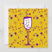 Invitation Mardi Gras Cocktails (Dos)