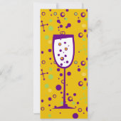 Invitation Mardi Gras Cocktails (Dos)