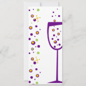 Invitation Mardi Gras Cocktails (Dos)