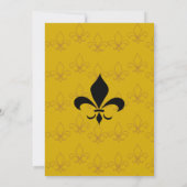 Invitation Mardi Gras King's Court (Dos)