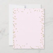 Invitation Mardi Gras Masque Diamonds Champagne Sweet 16   (Dos)