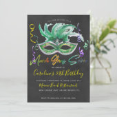 Invitation Mardi Gras Soiree | 30e anniversaire (Debout devant)
