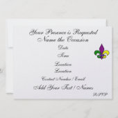 Invitation Mardi Gras - SRF (Dos)