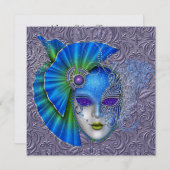 Invitation Mardi Gras - SRF (Devant / Derrière)