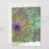 Invitation Mardi GrasInvitation de fête d'anniversaire tropic (Dos)