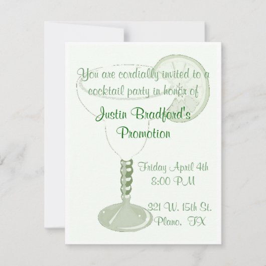 Invitation Margarita (Devant)