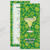 Invitation Margarita (Devant / Derrière)