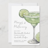 Invitation Margarita Bachelorette Party (Devant)