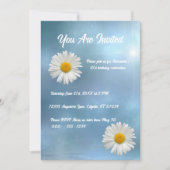 Invitation Margarita Blanche Joyeuse (Devant)