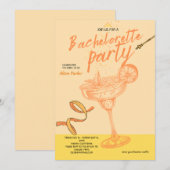 Invitation Margarita Cocktail Bachelorette Party (Devant / Derrière)