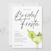 Invitation Margarita Fête des mariées mexicaine Fiesta (Devant)