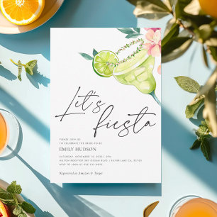 Invitation Margarita Fête des mariées mexicaine Fiesta