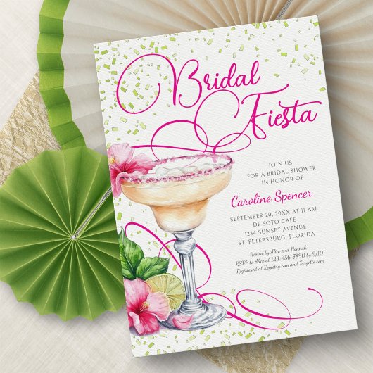 Invitation Margarita Fiesta Bridal Shower