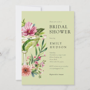 Invitation Margarita Fiesta Fête des mariées florale