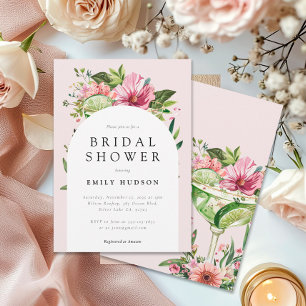 Invitation Margarita Fiesta Fête des mariées florale