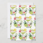 Invitation Margarita Fiesta Floral Let's Fiesta Fête des mari (Dos)