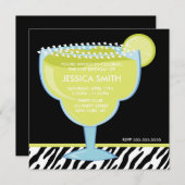 Invitation Margarita Glass (Devant / Derrière)