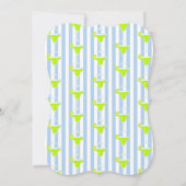 Invitation Margarita & Limes Fiesta Cocktail de Mariage (Dos)