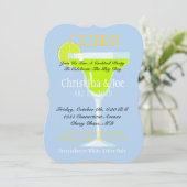 Invitation Margarita & Limes Fiesta Cocktail de Mariage (Debout devant)