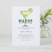 Invitation Margarita Margs & Mariage Coctail Bridal Douche (Debout devant)