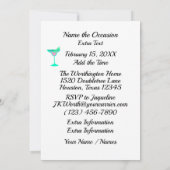Invitation Margarita pour mariage / Toute occasion (Dos)