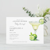 Invitation Margarita Wedding shower des couples (Debout devant)